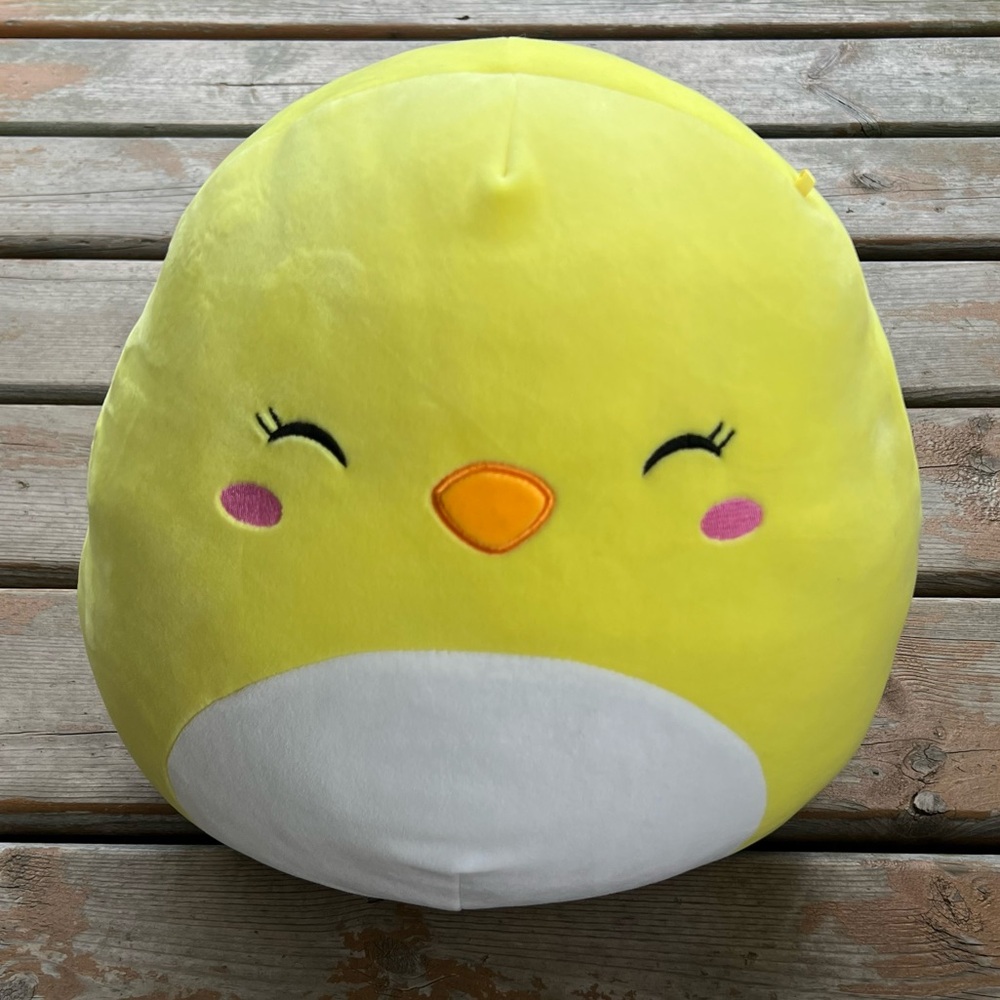 Squishmallows Yellow Chick Aimee - Approx 13”
